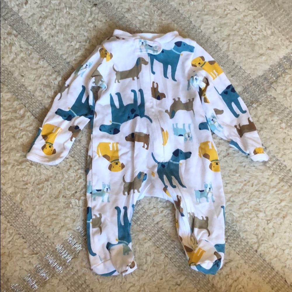 Dog onesie - newborn - like new